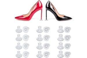 WADY 30 Paia Protezioni Per Tacchi, Trasparenti, per Matrimoni o Eventi All'aperto