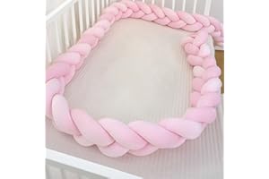 GYCS Braided Knotted Cushion, Knot Cushion, Knot Pillow, 100% Cotton Bed Set All Round Braided Protector for Room Decor,A03,150cm