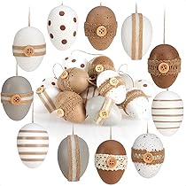 Logbuch-Verlag 5 Poules Pendentif De Pâques Rouge Blanc