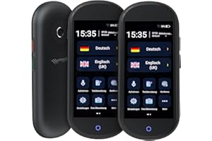 simvalley MOBILE Sprachenübersetzer: 2er Set - Mobiler Echtzeit-Sprachübersetzer, 106 Sprachen, 4G, WLAN (Sprach-Übersetzer, direkt Übersetzer, Translater)