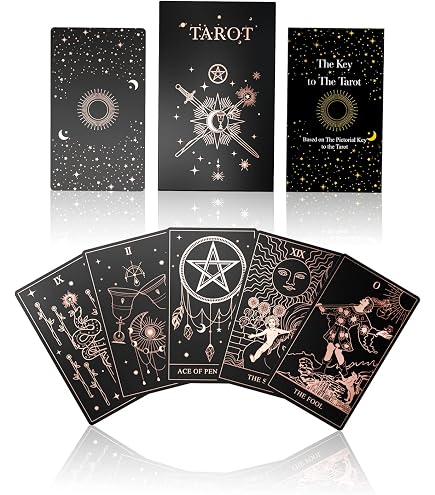 Carte Dei Tarocchi Mistici Per Principianti - Mazzo Da 78 Carte Con Illustrazioni Creative, Portatili