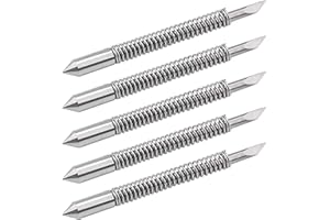 Pxyelec 60 Degree Graphtec CB09 Blades for Graphtec Vinyl Cutter Plotter Blade Needle Pack of 5
