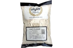 Olyke Oat Flour 1kg | 100% Oats