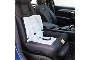 BingoPaw Fotelik samochodowy dla psów: legowisko dla psa, średniego rozmiaru 15 kg, można prać, miękki, z paskiem bezpieczeństwa, wodoodporny, 66 x 55 x 49 cm