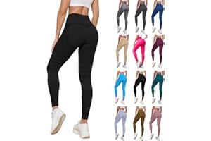 GENERISCH Cellumove 3D Leggings Women's Anti Cellulite Compression Leggings High Waist Push Up Yoga Trousers with Abdominal Control Opaque Figure Shaping Booty Lifting Fitness Sports Trousers Stretch