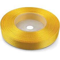 Netuno 1x rotolo nastro colorato beige 6 mm x 32 m nastro colorato nascita bimbo battesimo prima comunione bomboniera pacchi regalo nastrini colorati decorativi nastri satinati da regalo