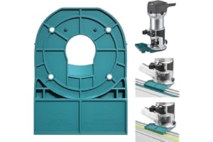 THAGBRCO Track Saw Guide Rail Adapter Compatible for Makita Guide Rail Adapter Compatible for 18V RT0701C XTR01Z DRT50 RT0700C Edge Guide Adapter