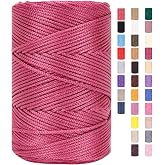 3mm x 225m rope yarn for crocheting, macrame bags, cotton cord, polyester yarn, cotton yarn, macrame rope, cotton yarn, braid