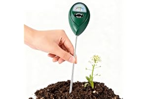 ChaneeHann Pflanzkübel Bodentester,Boden Feuchtigkeitsmesser für Pflanzen,für Gartenarbeit,Rasen,Garten,Landwirtschaft und Außen Pflanzen