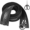 Plastic Extra Long Chunky Separable Waterproof Heavy Duty Open Ended Zips for Jacket, Coat, Tents Sewing Tailor