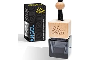 Angel Car Air Freshener for Women | Strong Car Perfume Air Freshener with Odour Eliminating Technology | Long Lasting Car Air Fresheners | Car Accessories | by Sway Fragrance