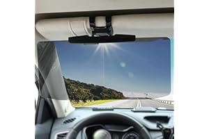 AIMISITE Sun Visor Extension for Car, Universal Anti-Glare Sun Visor Extension Polarized Sun Visor for Car, UV Protection, Glare, for Safe Driving