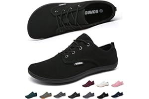 Merdoo Barfußschuhe Breite Herren Damen Minimalistische Laufschuhe für Fitness Traillauf Freizeit Atmungsaktiv rutschfest Leicht Sneaker Casual Zehenschuhe Komfortable Zero Drop Sohle