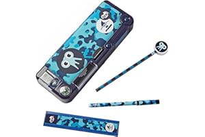 Tinc Compartment Pencil Cases | Includes Stationery | Different Designs to Choose from | Perfect for School and Gifting