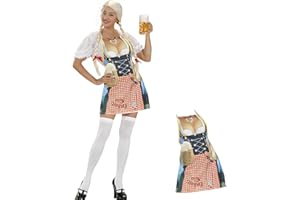 Husalsea Munich Oktoberfest Outfit Apron - Sexy and Fun Apron for Oktoberfest Dress, Decorations, and Accessories, Barbecue Apron, Perfect for Women, Fun, Tight-Fitting Waterproof Apron
