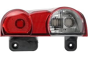 Leapiture Luz trasera derecha, luz de freno trasera, lado del pasajero, 26550 JX00a, trasera coche conjunto,conjunto de luz de freno LED para NV200 2009-2021