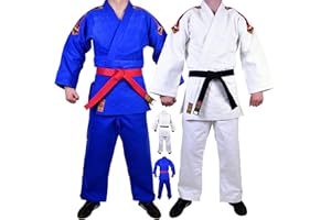 MAR INTERNATIONAL MAR | Stylish Judo Uniform, Judo Suit Double Weave (750g), Competition Uniform, Tournament Uniform, Martial Arts Judo Gi Adult, Judo Suits for Kids, BJJ, Aikido Suit