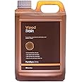 Furniture Clinic Wood Stain (Walnut) – Fast Drying, Highly Concentrated, and Easy-to-Apply Wood Stain for All Indoor & Outdoor Wood – Water Based & Non-Toxic – 2.5L