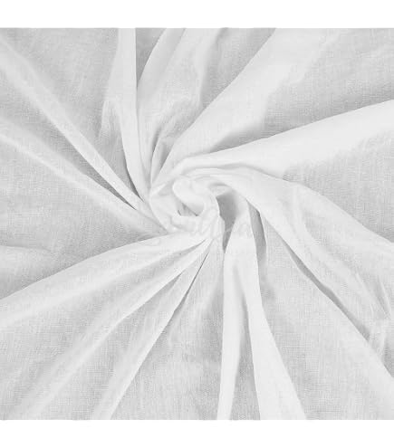 Fashion Track - Panno di mussola in 100% cotone, al metro, per cucinare, ricamare, scolare, cuocere al forno e decorazioni di Halloween, larghezza 90-140 cm, di Fashion Track