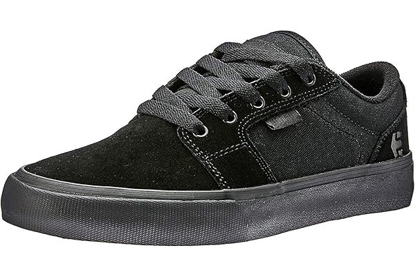 Etnies Barge LS – Look Skate Classique, Silhouette vulcanisée Mince, col Robuste renforcé, vulcanisation renforcée, Ajustement Amorti, Sneakers Quotidiennes 2025