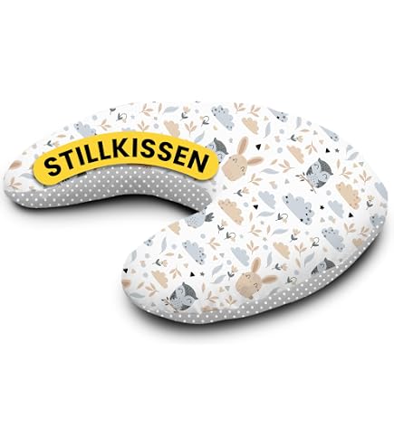 Doomoo Softy Stillkissen – Kompakt & Multifunktional, Für Schlafen, Stillen & Stützen, Waschbar