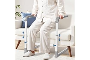 BSTGEKELY Adjustable Lift Stand Assist, Chair Lift Assist for Elderly, Standing Aid Rail for Couch and Support Up to 400 LBS, Assistance Handle for Seniors, Disabled