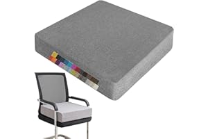Holomaalahi Cojines para Silla de Comedor de 55 x 55 x 15 cm. Cojines para sillas de Exterior e Interior, Espuma de Alta Densidad, Antideslizantes, Funda Lavable. Ideales para Patio, Come