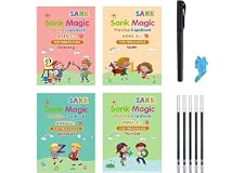 Magic Copybook for kids Sank Magic copy book Reusable Handwriting Tracing Practice kit Preschool Calligraphy Set included Eas