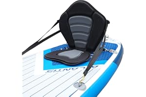 iBOARD Cojín de asiento para kayak/SUP desmontable universal con bolsa de carrera, diseño adecuado para todos los tamaños de cuerpo