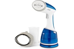 Ufesa GS1700 Ferro da Stiro Verticale a vapore Pronto all'uso in 40 secondi, Autonomia 20 min e Autospegnimento di Sicurezza, 1700 W, Elimina Pieghe, Odori , Virus e Batteri