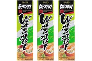 [ 3 confezioni] S&B Prepared Wasabi pasta in tubo 43,1 g