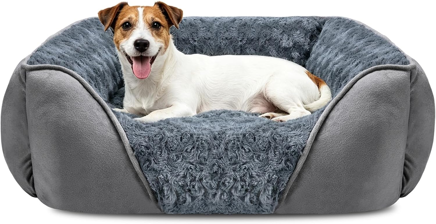 Qualité de Fabrication & Durabilité : JOEJOY Panier Chien Moyen Taille Lit Chien La