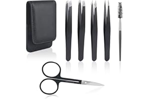 URAQT Zestaw pęsety do brwi
