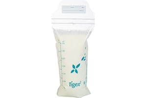 Tigex Pack 20 bolsas de conservación para lactancia materna Nuk, 20 Unidad (Paquete de 1)