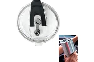 Syiyunran Replacement Lid läckagesäker – lock för 40 oz reservlock bägare kan användas som sugrör eller direkt drickande åter