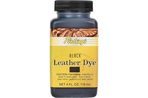 Fiebing's LDTQ76P004Z Dye for leather, black