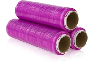 B BALSAT BALSAT Bobina Film transparente alimentario profesional PVC Resistente, 300 metros garantizados x bobina. Film 45x300 y 30x300. Film tatuajes y restaurantes. Paquete de 3 bobinas (30x300)