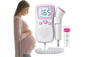 TRIPLEKIND Gel für Baby-Monitor Schwangerschaft, Home Baby Heartbeat Monitor Schwangerschaft Doppler Fetal Monitor Zubehör einfach zu bedienen, DE-Tcd02
