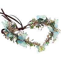 FRCOLOR Damen Stirnband Krone – Goldfarben, Mit Strass, Für Cosplay, Geburtstag, Feiern, 18x18 Cm