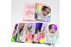 YUTO Fototessere laser per bambini randagi Hyunjin Kpop Stray kids Fotocard Merch Hyunjin Lomo Card regalo per fan, figlia, Straykids decorazione festa di compleanno 50 pezzi Hyunjin poster card