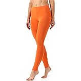 Merry Style Leggings Lunghi Donna in Viscosa con Elastan Ampia Pantaloni Donna Banda Elastica Leggins Donna per Casa Palestra