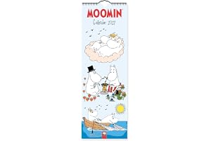 Moomin - Mumin Kalender - Slimline-Kalender 2027 - Original Flame Tree Publishing-Kalender Slimeline [Kalender]