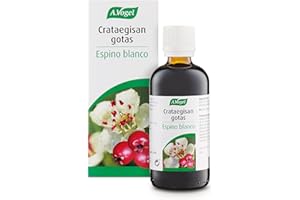 A.Vogel Crataegisan Gotas | Regula la Actividad Cardíaca | Extracto de Espino Blanco | Suplemento para el Corazón | Ingredientes Activos de Plantas Frescas | 100 ml