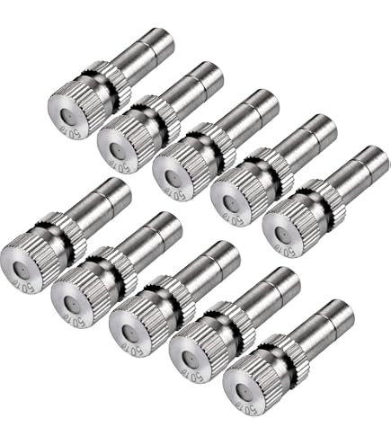 Lot De 10 Buses De Brumisation Laiton 0,1mm - Système Refroidissement Extérieur Et Aménagement Paysager