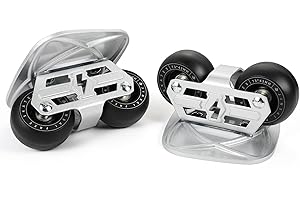 SANXUP Freeskates Drift Skates with Split Skateboard Design, Aluminum Alloy Panel, High Elasticity Wheels, and Double Wheelbase Bracket - Ultimate Freeskates