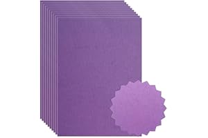 ASENME Carton texturé couleurs assorties, 8 unités – format A3 Papier cartonné texturé (Violet, A3 / 8 unités)