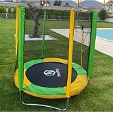 Hepitop Fileli Trambolin 140 Cm - T&Uuml;RKİYEDE TEK KATLANABİLİR TRAMBOLİN