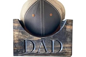 cypreason Holz Baseballkappen Organizer Hutablage Kappenhalter Benutzerdefinierter Huthalter Aus Holz Haken Cap Halter Für Hat Collection Room Kleiderbügel-Aufbewahrung Cap