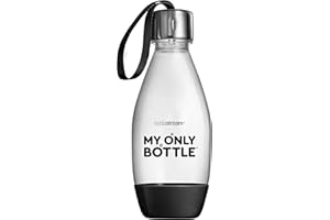 Sodastream Bouteille de Gazéification My Only Bottle STYLE, Petit Modèle 0.5 L, Format Nomade, À Emporter Partout, Compatible Lave-Vaisselle, Matière : Tritan