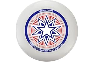 Qkydky Eurodisc 175g, Ultimate Frisbee, Disco de Lanzamiento Profesional, Frisbee de competición Funsport, Disco Ultimate Frisbee, Jugadores Aficionados y Profesionales